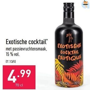 ALDI Exotische cocktail aanbieding
