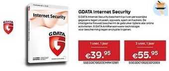 CompuDeals Gdata internet security aanbieding