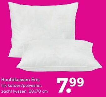 Leen Bakker Hoofdkussen eris aanbieding