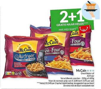 Intermarché Mccain Ovenfrieten Of Airfryer aanbieding