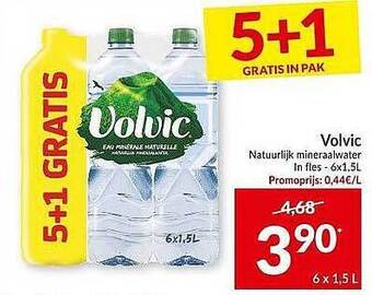 Intermarché Volvic Natuurlijk Mineraalwater aanbieding