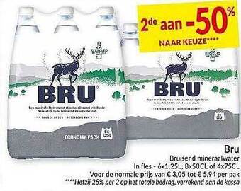 Bru Bruisend Mineraalwater