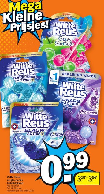 Albert Heijn Witte Reus single-packs toiletblokken aanbieding