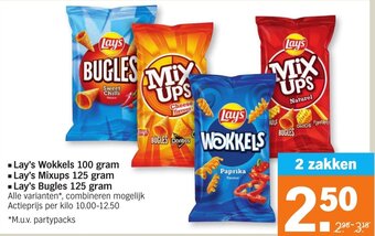 Albert Heijn Lay's Wokkels 100 gram aanbieding