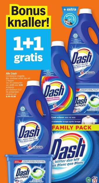 Albert Heijn Alle Dash aanbieding