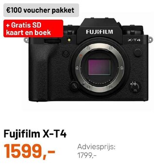 Kamera Express Fujifilm X-T4 aanbieding