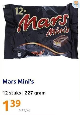Action Mars mini`s aanbieding