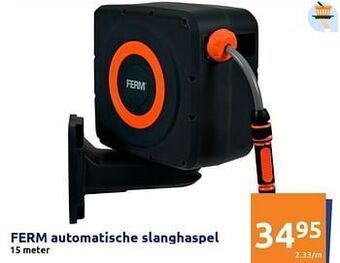 Action Ferm automatische slanghaspel aanbieding