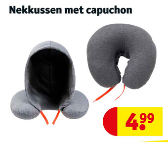 Nekkussen met capuchon