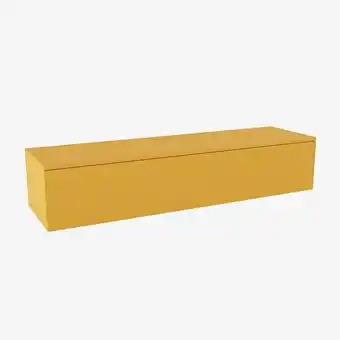 Sawiday MONDIAZ ALAN MODULE onderkast 150x45x30cm 1 lade Push to open MDF Ocher mat aanbieding