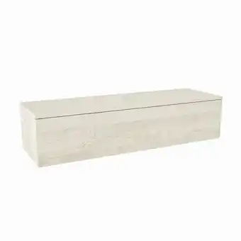 Sawiday MONDIAZ ALAN MODULE onderkast 130x45x30cm 1 lade Push to open Melamine Light brown grey mat aanbieding