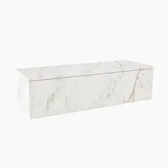 Sawiday MONDIAZ ALAN MODULE SMALL onderkast 110x41x30cm 1 lade Push to open Melamine Cararra mat aanbieding