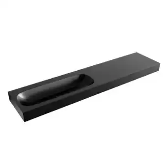 Sawiday Mondiaz STOR MEDIUM Urban vrijhangende wastafel 200cm links rand 12cm aanbieding
