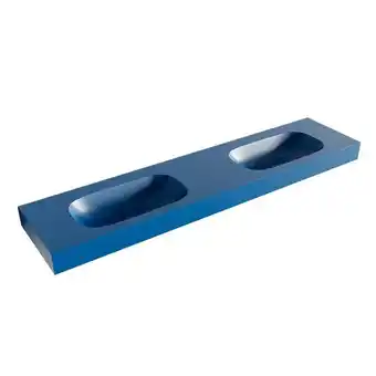 Sawiday Mondiaz STOR SMALL Jeans vrijhangende wastafel 200cm dubbel rand 12cm aanbieding