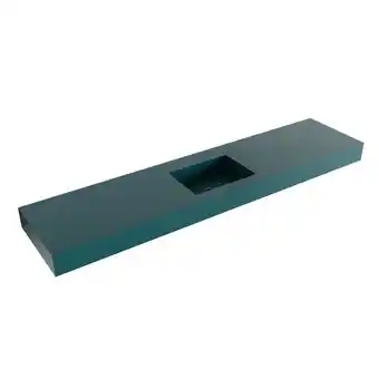 Sawiday Mondiaz EDGE Smag vrijhangende wastafel 200cm midden rand 12cm aanbieding