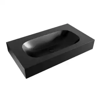 Sawiday Mondiaz STOR SMALL Urban vrijhangende wastafel 80cm midden rand 12cm aanbieding