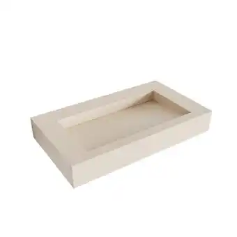 Sawiday Mondiaz AVON Linen vrijhangende wastafel 80cm midden rand 12cm aanbieding