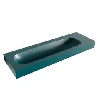 Mondiaz STOR LARGE Smag vrijhangende wastafel 140cm links rand 12cm