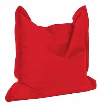 Dreamland Zitzak Sitbox (80 x 80 cm) rood aanbieding