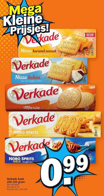 Albert Heijn Verkade Koek aanbieding