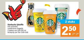 Albert Heijn Starbucks Ijskoffie aanbieding