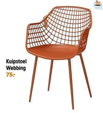 Kwantum Kuipstoel webbing aanbieding