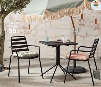 Kwantum Tuinstoel napels aanbieding