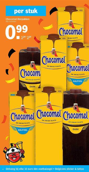 Albert Heijn Chocomel Literpakken aanbieding