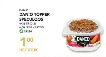 Bidfood Danio Topper Speculoos aanbieding