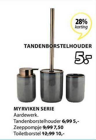 Jysk Tandenborstelhouder aanbieding