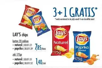 Horeca totaal Lay's Chips aanbieding