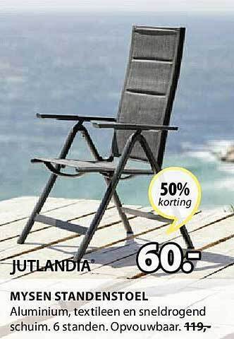 Jysk Mysen Standenstoel aanbieding