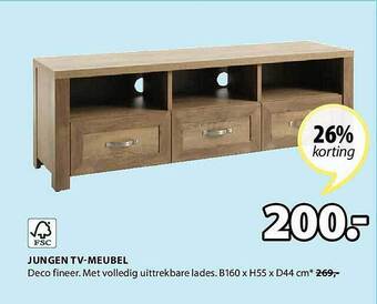 Jysk Jungen Tv Meubel aanbieding