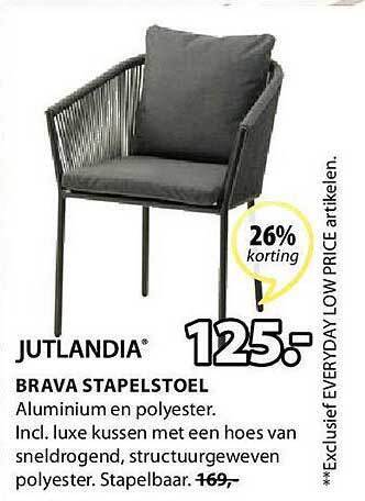 Brava Stapelstoel