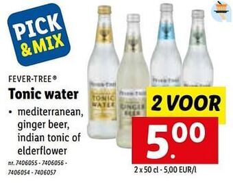 Lidl Tonic water aanbieding