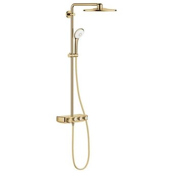 Sawiday Grohe Euphoria SmartControl 310 duo douchesysteem m. douchekraan thermostatisch m. Euphoria hoofdd. SmartActive + handdouche aanbieding