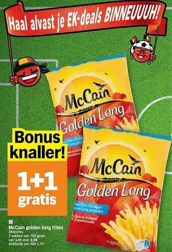 Albert Heijn Mccain golden long frites aanbieding