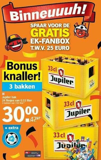 Albert Heijn Jupiler bak aanbieding