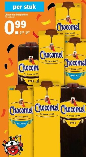 Albert Heijn Chocomel literpakken aanbieding