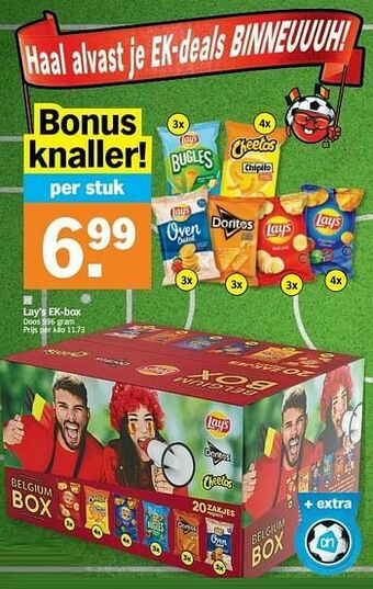 Albert Heijn Lay`s ek-box aanbieding