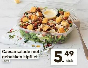Bon Ap Caesarsalade met gebakken kipfilet aanbieding