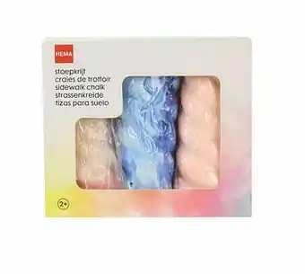 HEMA Stoepkrijt Eenhoorn - 3 Stuks