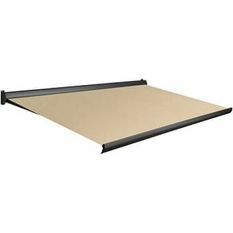 Brico Domasol zonnetent elektrisch ’Factor 10-A’ beige 500 x 300 cm aanbieding