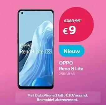 Proximus Oppo Reno 8 Lite 256 Gb 5g aanbieding