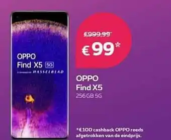Proximus Oppo Find X5 256 Gb 5g aanbieding