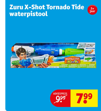 Kruidvat Zuru X-Shot Tornado Tide waterpistool aanbieding