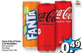 Albert Heijn Coca-cola of fanta aanbieding