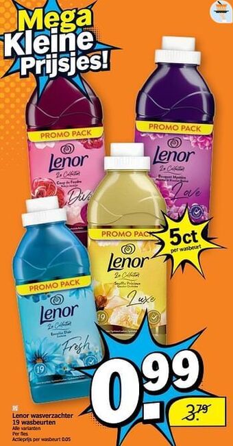 Albert Heijn Lenor wasverzachter aanbieding