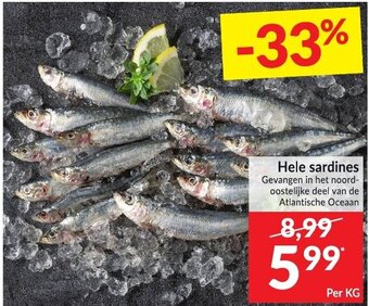 Intermarché Hele sardines aanbieding