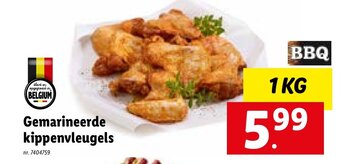 Lidl Gemarineerde kippenvleugels aanbieding